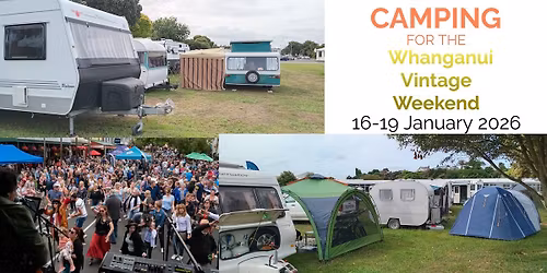 Camp for Whanganui Vintage Weekend