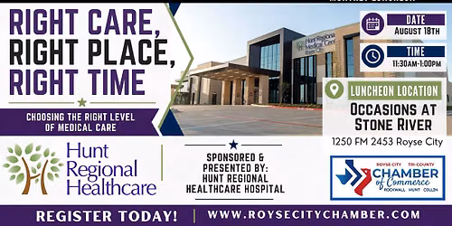 Royse City Chamber Tri-County Connection Luncheon