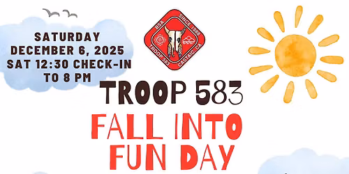 Fall Into Fun Day with Troop 583