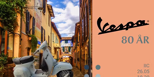 80 \u00e5r med Vespa!