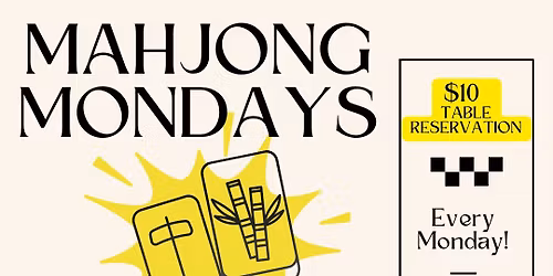 Mahjong Mondays