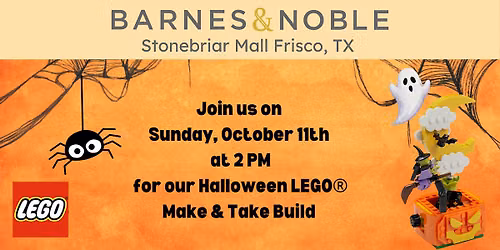 Lego Make & Take Halloween Build Event