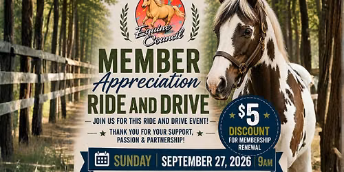 DEC Member Appreciation Ride & Drive