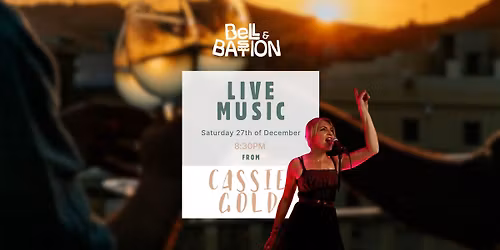 Live Music Saturdays | Cassie Gold \ud83c\udfa4
