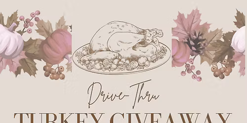 Drive-Thru Turkey Giveaway
