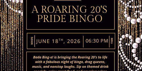 Bada-Bing-o! Roaring 20s Drag Bingo