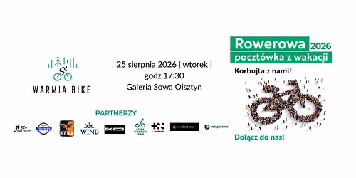 \ud83d\udeb4\u200d\u2640\ufe0f\ud83d\udeb4\u200d\u2642\ufe0f Rowerowa Poczt\u00f3wka z Wakacji 2026 | Warmia Bike