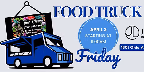 Jessica Lyng\u2019s Food Truck Friday at Allstate Lynn Haven with Thai Chada