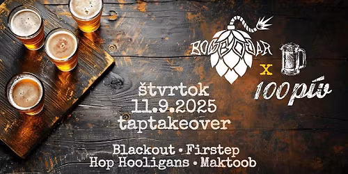 Tap takeover Hop hooligans x Blackout x Maktoob x Firstep