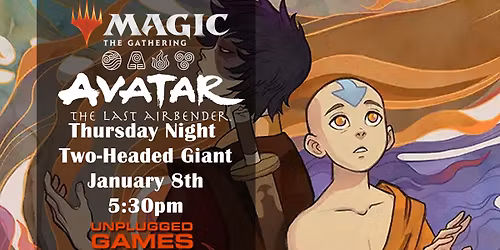 Magic The Gathering: Avatar The Last Airbender Two-Headed Giant Commander Night
