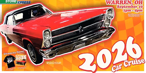 STORExpress Annual Car Cruise in Warren, OH\ud83d\ude97\u2b50