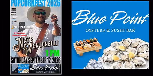 Nate Venturelli at Blue Point Oysters and Sushi