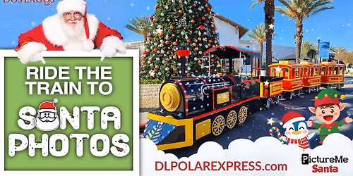 DL POLAR EXPRESS TRAIN TO SANTA PHOTOS \ud83c\udf85\ud83c\udffb\ud83d\udcf8