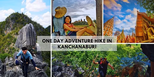One day adventure hike in Kanchanaburi