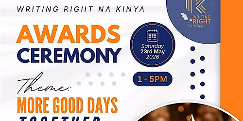 WRIGHTING RIGHT AWARDS NA KINYA