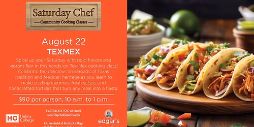 Saturday Chef; TexMex