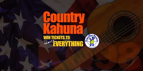 Country Kahuna - Final giveaway! 