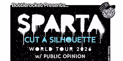 Sparta w\/ Public Opinion at Bottlerocket Social Hall