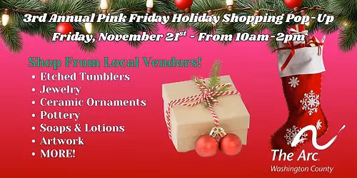 Pink Friday Holiday Pop-Up Shop