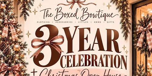 3 YR. Celebration + Christmas Reset