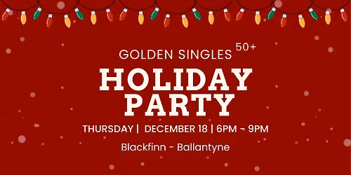 Golden Singles Holiday Mixer