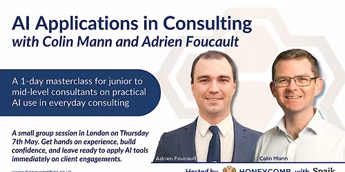 AI Applications in Consulting Masterclass