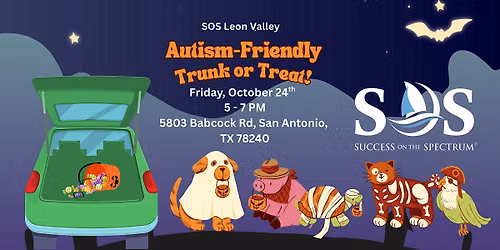 Free Autism Event: Trunk or Treat