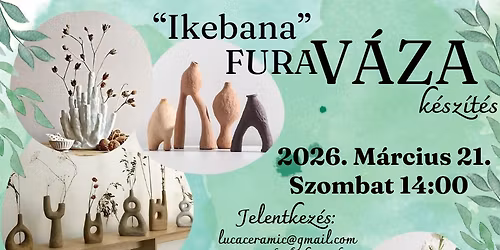 "Ikebana" FuraV\u00c1ZA k\u00e9sz\u00edt\u00e9s