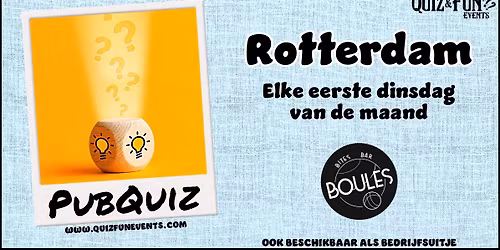 PubQuiz maart | Rotterdam