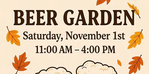 Beer Garden\ud83c\udf42: Raise a Glass, Get a Sweet Pass! \ud83c\udf7a\ud83c\udf70