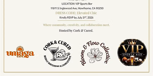 The Thursday Social: A Networking Event for Event Professionals & Creative