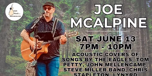 LIVE MUSIC: Joe McAlpine