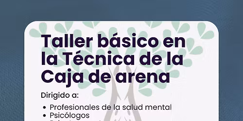 Taller B\u00e1sico T\u00e9cnica Caja de Arena