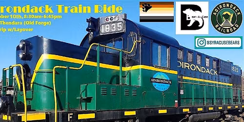2026 Adirondack Train Ride by Bear-a-Cuse