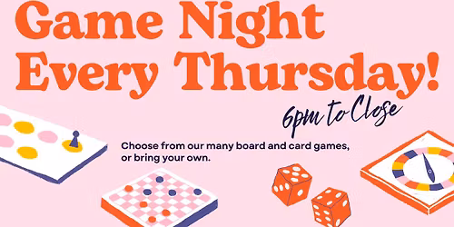 Game Night Every Thursday at The Beerded Lady Bottle Shop!