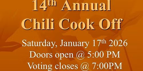 Paddlefish Days Chili Cook-Off