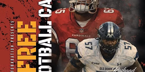Rashaad Coward Free Football Camp