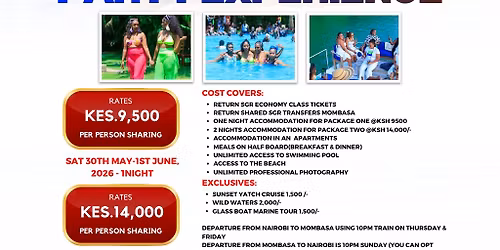 MOMBASA YATCH PARTY EXPERIENCE