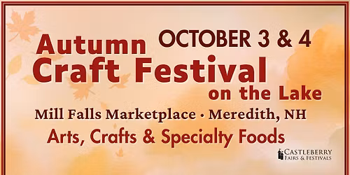 Autumn Craft Festival on the Lake