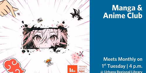 Manga and Anime Club (ages 11-18)