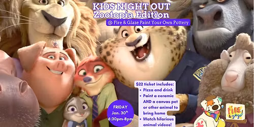 Kids Night Out: Zootopia edition