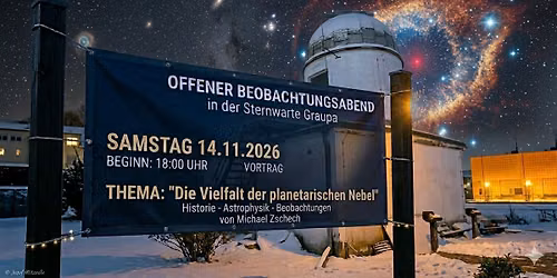 Die Vielfalt der planetarischen Nebel | offener Beobachtungsabend