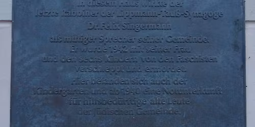 Hatte Friedrichshain eine Synagoge? - Eine Spurensuche zum j\u00fcdischen Leben