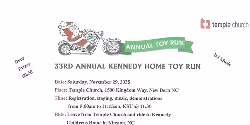 33rd. Annual Kennedy Home Toy Run
