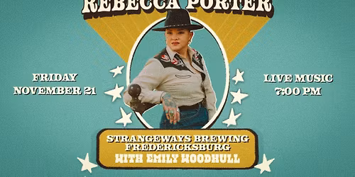 Rebecca Porter + Emily Woodhull at Strangeways Brewing FXBG