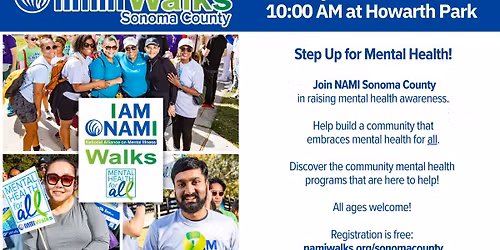 3rd Annual NAMIWalks Sonoma County