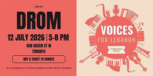 Voices for Lebanon Fundraiser Show