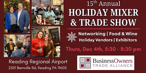 15th Annual BOTA Holiday Mixer & Trade Show