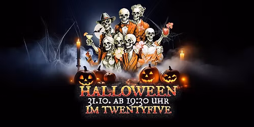 Halloween-Party 2025 im Twentyfive in Aachen