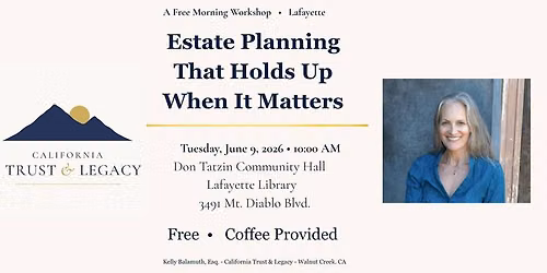 Estate Planning That Holds Up When It Matters 